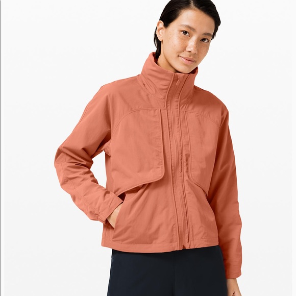 lululemon athletica Jackets & Blazers - NWT Lululemon Always Effortless Jacket Coral 8